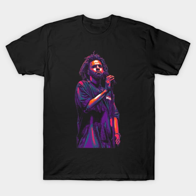 J Cole T-Shirt by lazartemarjun